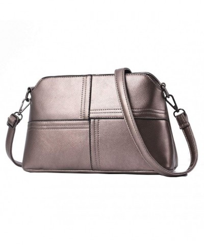 JIARUO Leather Crossbody closure Handbag