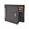 RFID Leather Bifold Wallets Men