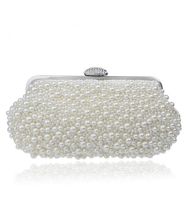 EPLAZA Beaded Evening Handbags Wedding