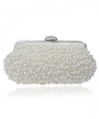 EPLAZA Beaded Evening Handbags Wedding