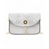 Candice Sequins Leather Crossbody Shoulder