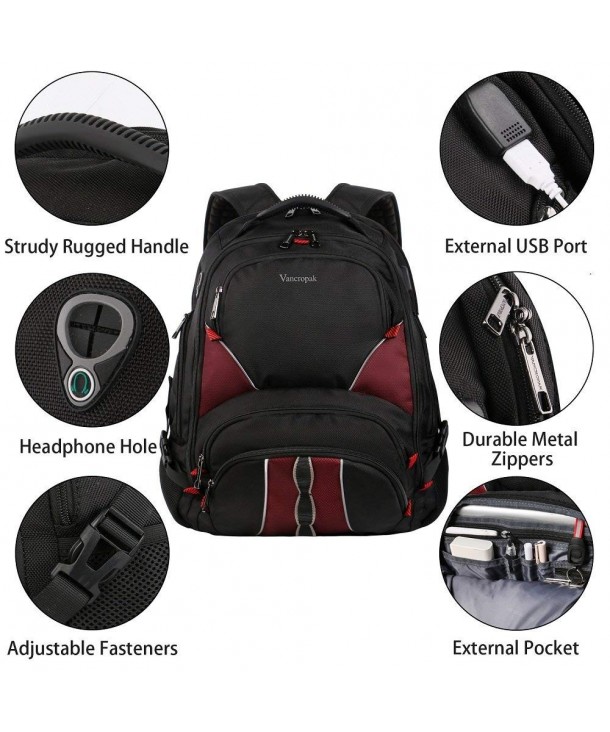 Backpack Charging Anti Theft Backpacks Resistant - C118DZMY9KM