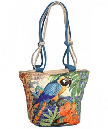 Tropical Jungle Parrot Ladies Shoulder