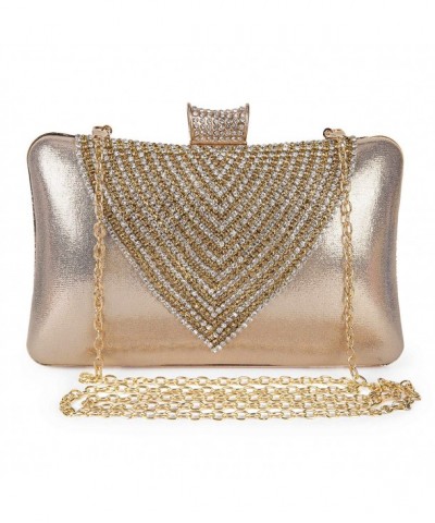 Clocolor Evening Clutches Rhinestone Crystal