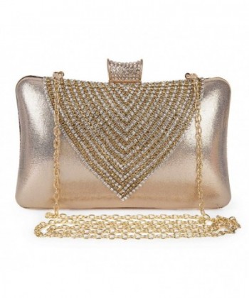 Clocolor Evening Clutches Rhinestone Crystal