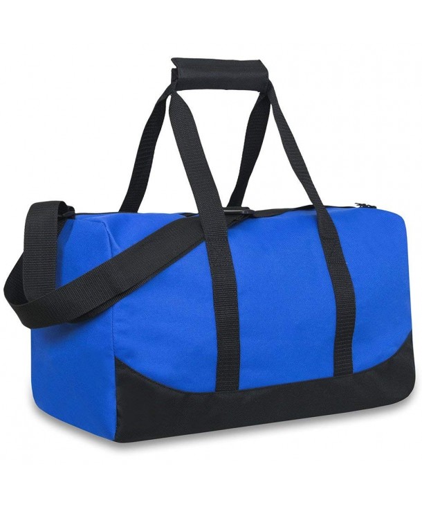 Classic Duffel Bag With Adjustable Strap (BLUE) - BLUE - CG188UCSW5R