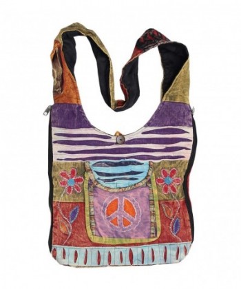 Bohemian Hippie Pockets Shoulder Crossdody