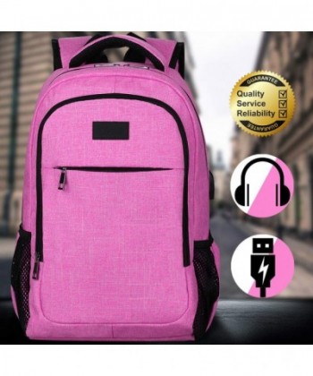 Backpack Water Resistant Charging Headphone Connector