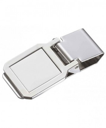 Monroe Stainless Steel Hinged Money Clip - CQ12ER2DO9R