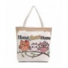 Donalworld Canvas Cartoon Shopper Handbags