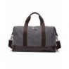 Travel Duffle Canvas Leather Weekend