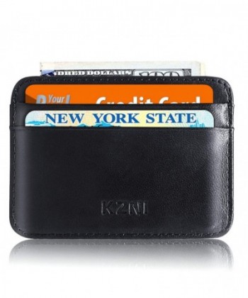 KZNI Pocket Wallet Genuine Leather