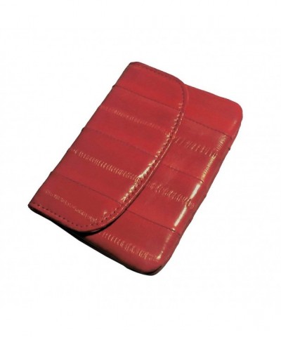 purse natural genuine eelskin wallet