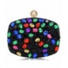 Evening Diamond Clutches Handbags Multicoloured