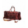 Genuine Leather Duffel Weekend Luggage