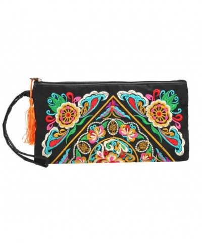 eshion Womens Handbag Embroidered Change