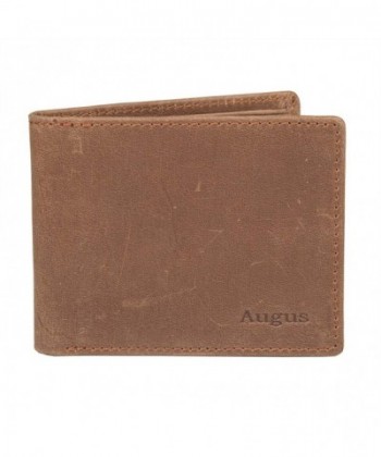 Augus Blocking Vintage Genuine Leather