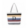 INITIAL Monogram Shoulder Colorful Stripes