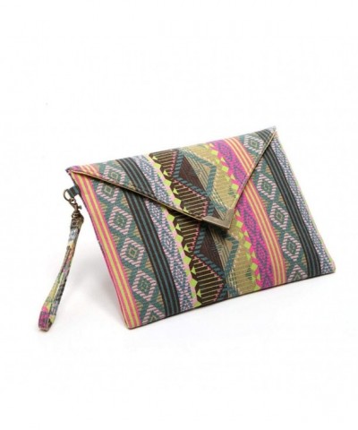 Start Canvas Colorful Envelope Handbag