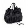 UTO Leather Shoulder Handbag Drawstring