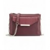 DAVIDJONES Stylish Leather Organizer Pochette