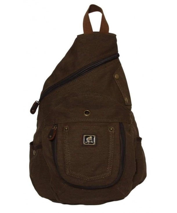 Vintage Sling Canvas Backpack Laptop