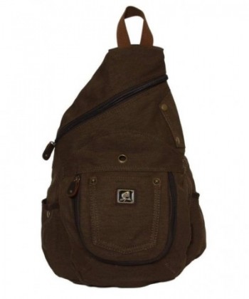 Vintage Sling Canvas Backpack Laptop