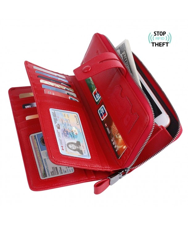 Bosiw Blocking Trifold Wallet Organizer