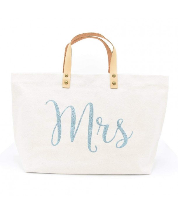 PumPumpz Mrs Bridal Canvas Tote