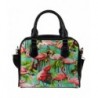 InterestPrint Summer California Flamingo Leather