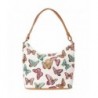 Aurielle Carryland Butterfly Print Hobo Multi