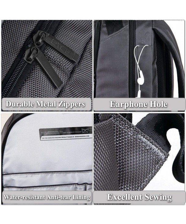 Backpack Resistant Business Schoolbag - Black - CK12NA1L55E