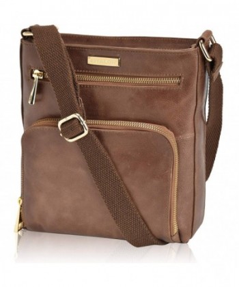 Premium Leather Crossbody Slim Women