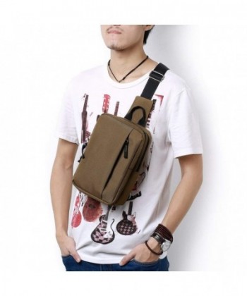 Chest Sling Bag for Daily Basis-Mini Size - Brown - CI187AHOITX