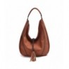 Handbags Shoulder Compacity Decoration Brown9130