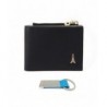 Womens Compact Bifold Leather Wallet