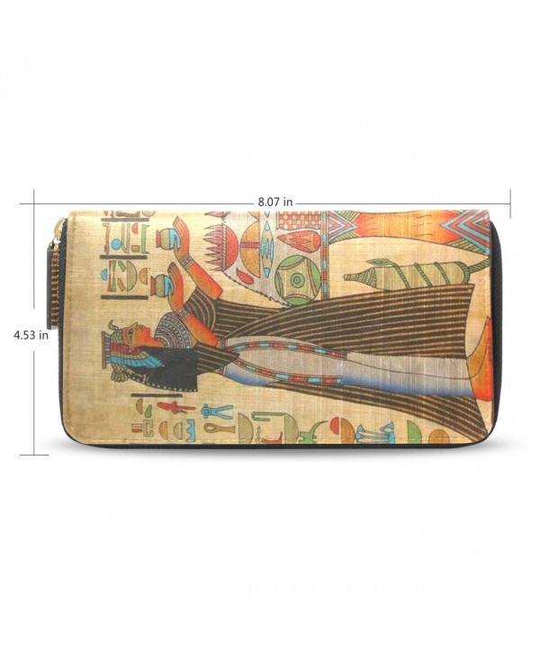 Womens Ancient Egyptian Pattern Wallet Womens Ancient Egyptian Pattern Wallet