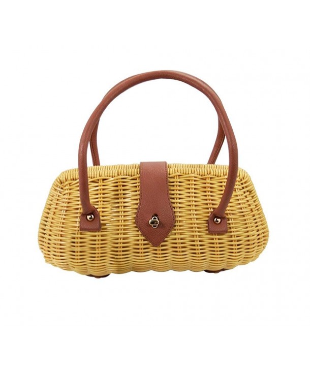 Banned Vintage Wicker basket Handbag