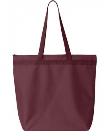 Liberty Bags Recycled Zipper Maroon