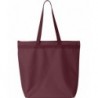 Liberty Bags Recycled Zipper Maroon