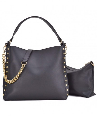 Dasein Studded Top handle Crossbody Handbags