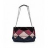 Nico Louise Patch color Messenger Black Blue Burgundy White