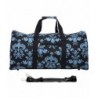 World Traveler Duffle Black Damask