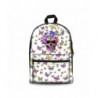 ArtistMixWay Skeleton Students Backpack Butterfly