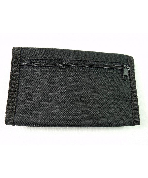 Leather Emporium Canvas Wallet Closing