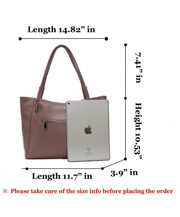 on Clearance! Leather Tote Shoulder Handbags Designer Satchel Bag for ...