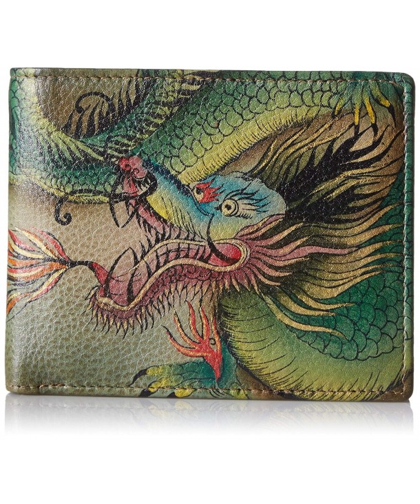 Anuschka Painted Leather Blocking Wallet