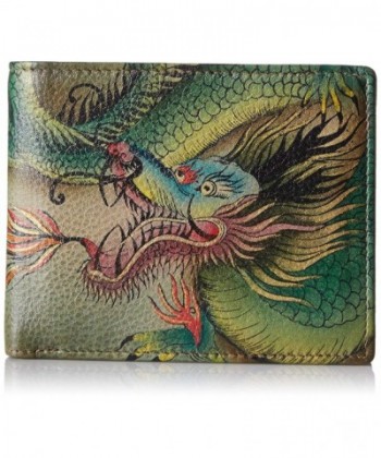 Anuschka Painted Leather Blocking Wallet
