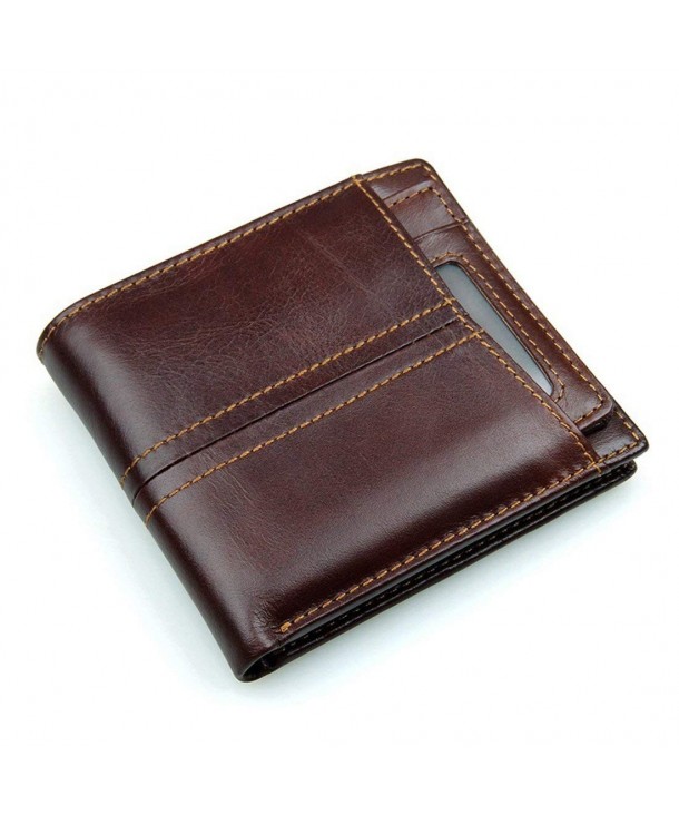 HYHZ Italian Leather Bifold Wallet
