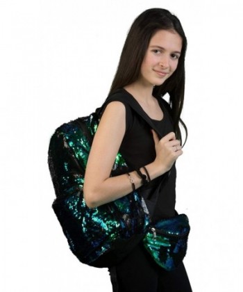 SQ2 0633 FP Sequin Large Backpack BUNDLE